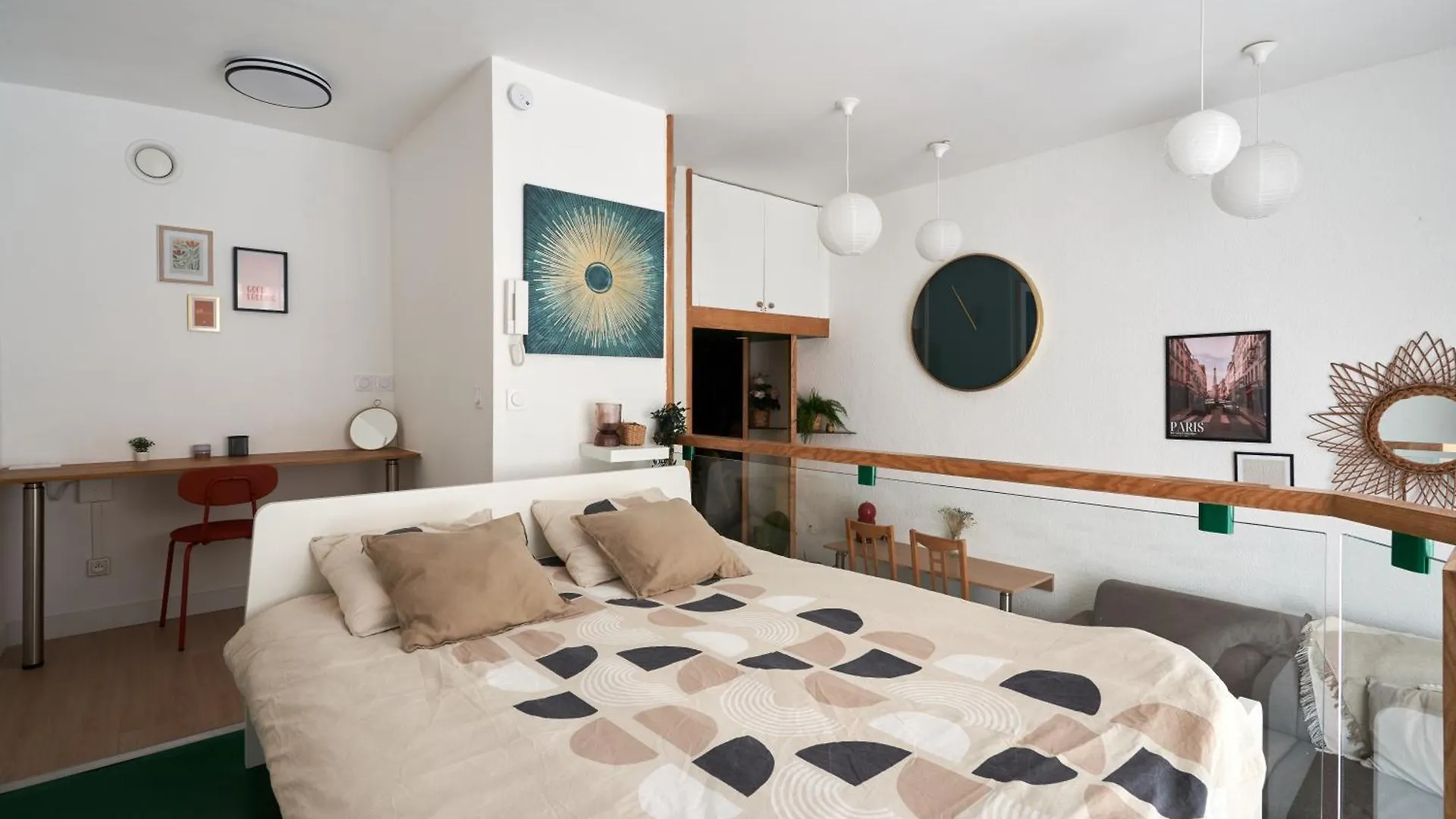 Contemporary Studio Apartment For 2 Ternes Paris 0*,  France